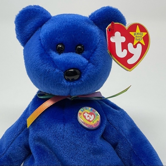 Ty Beanie Baby Official Club Bear "Clubby" July 7,1998 - Picture 3 of 8